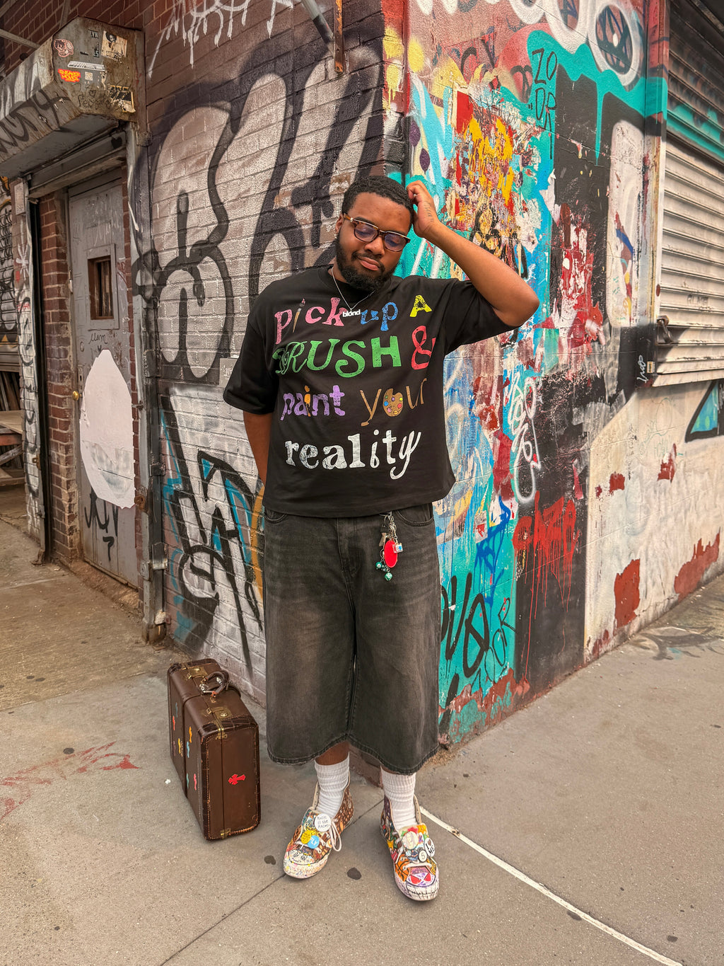 reality tee blk