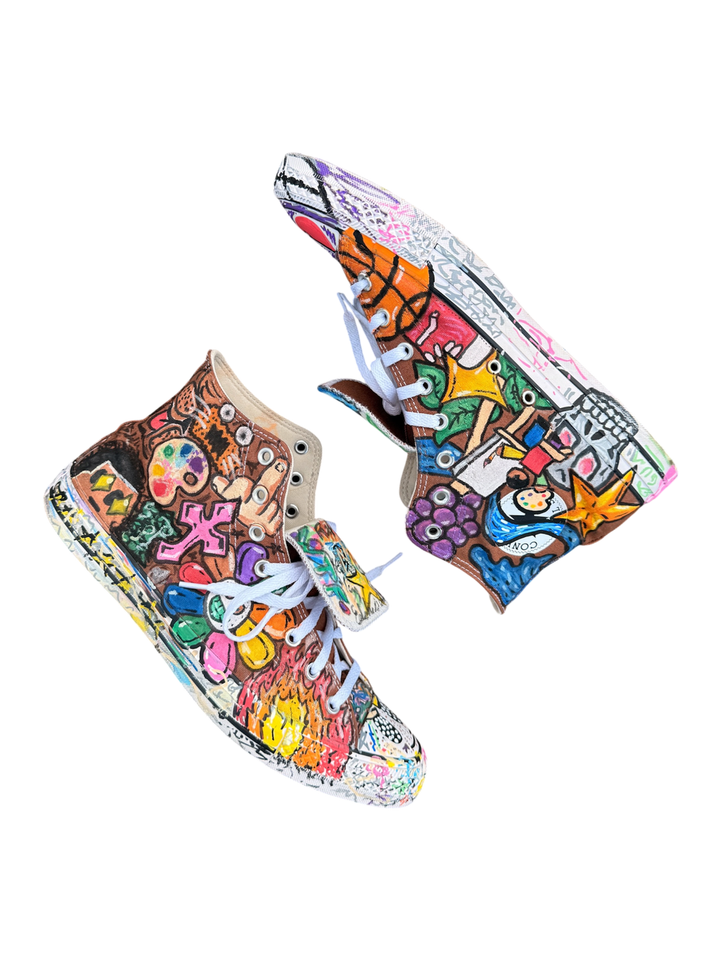 1 of 1 custom converse (high top)