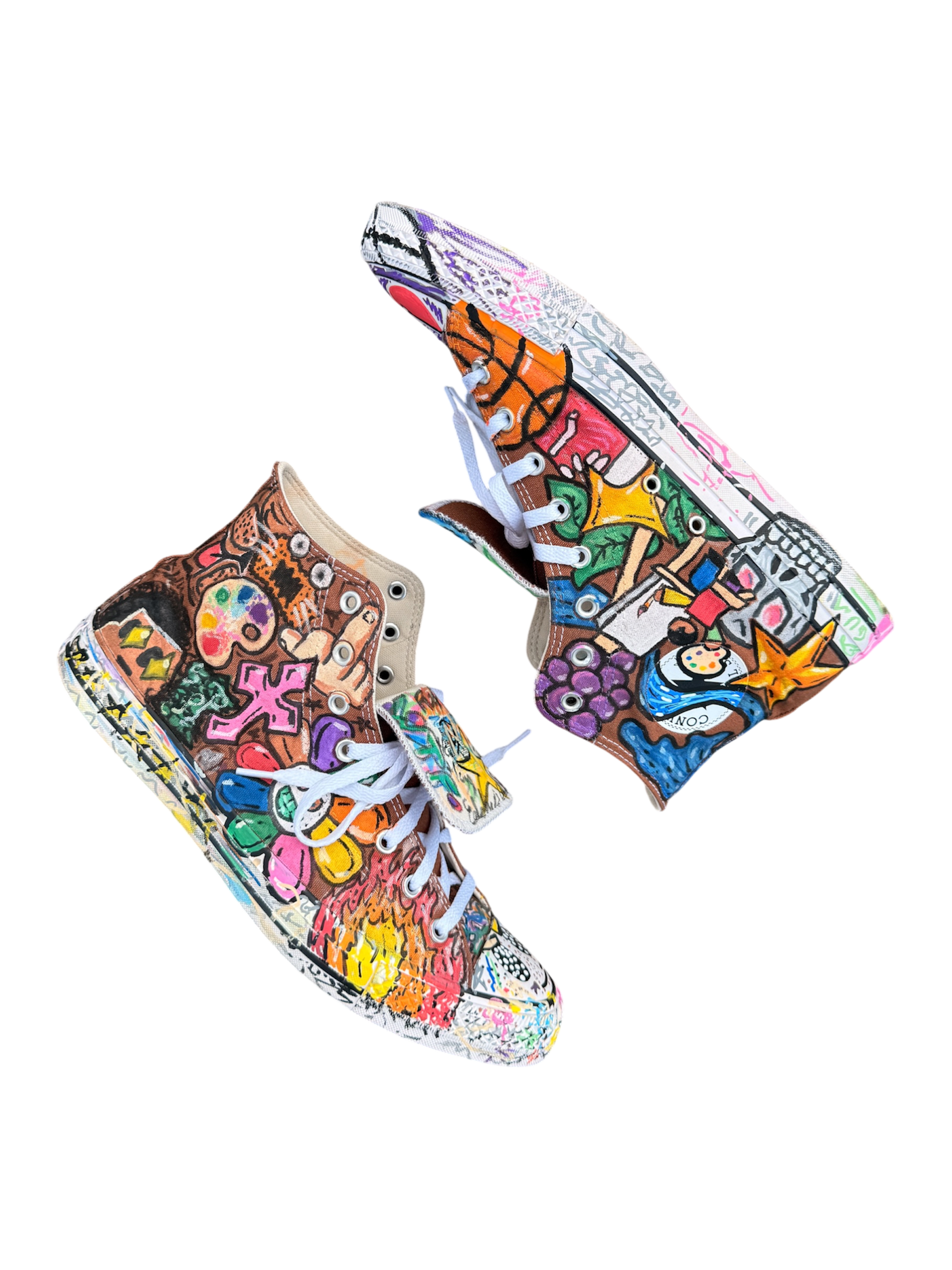 1 of 1 custom converse (high top)