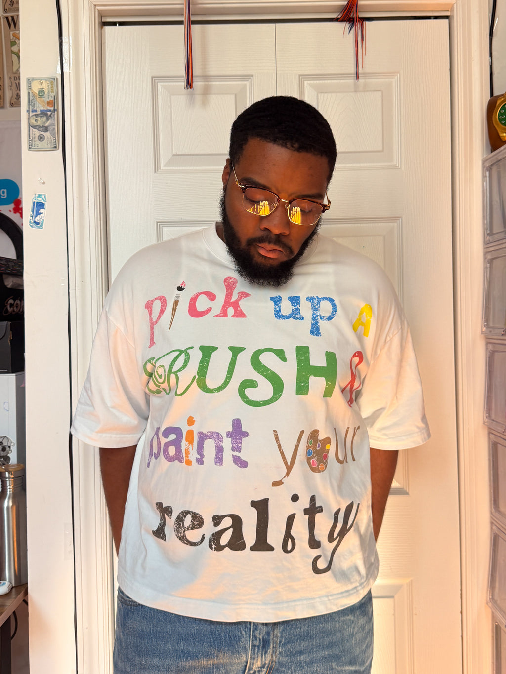 reality tee wht