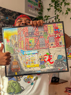 big apple poster