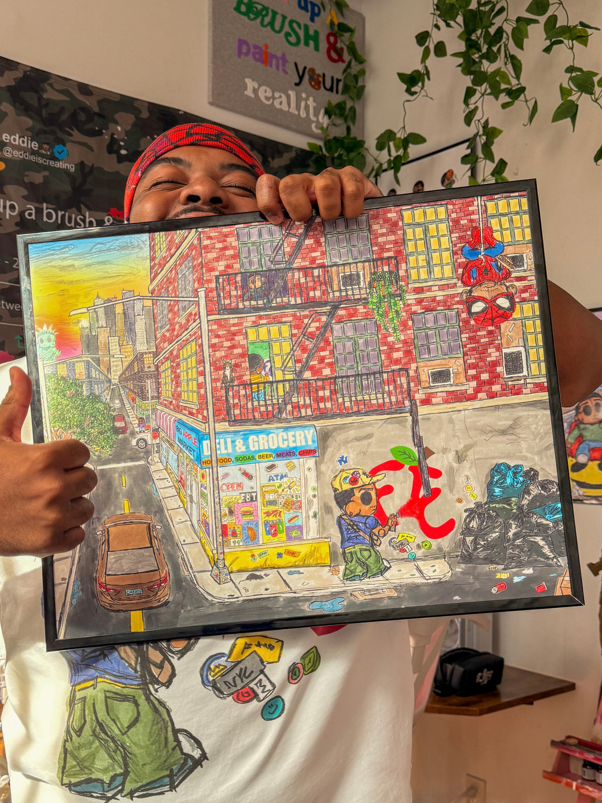 big apple poster