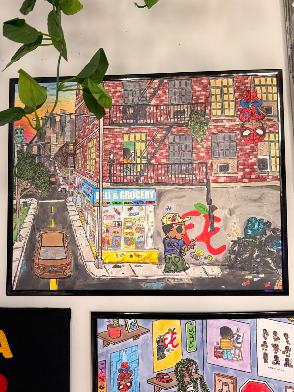 big apple poster