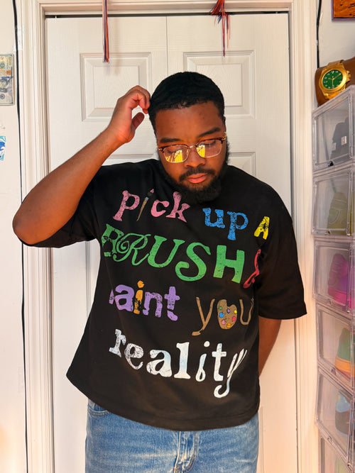 reality tee blk
