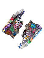 grey yakeeecaps converse (high top)