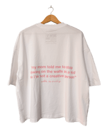 draw on walls tee wht