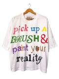 reality tee wht