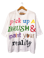 reality tee wht
